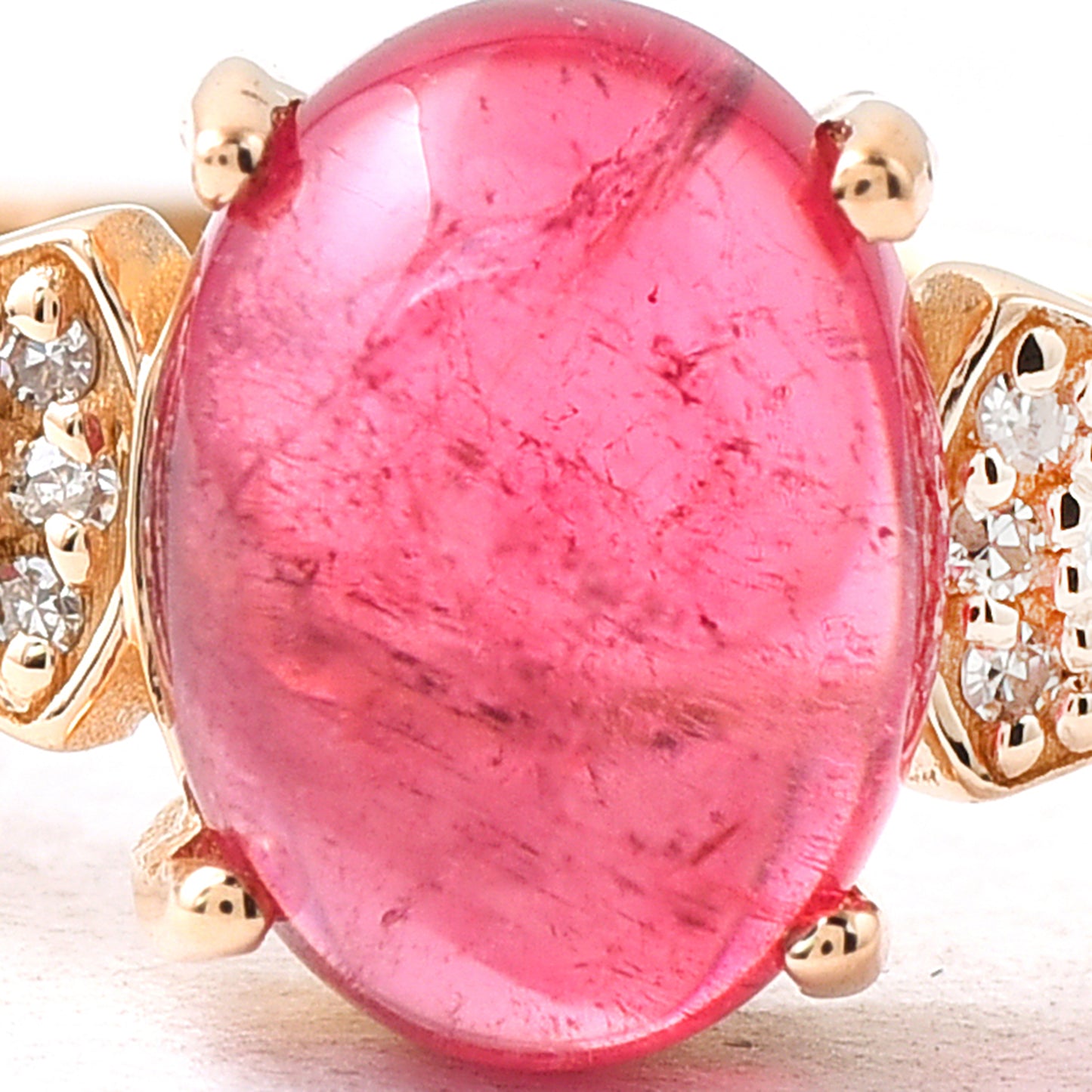 2.25 Ct Oval Tourmaline 14K Gold Ring