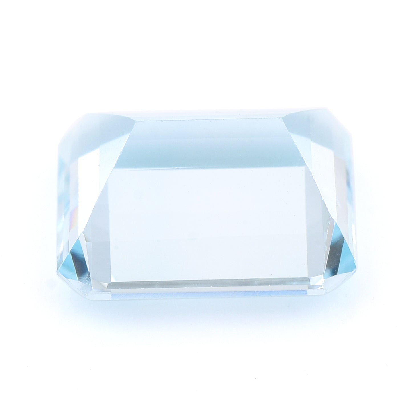 4.15 Natural Beryl Aquamarine Emerald Cut Gemstone