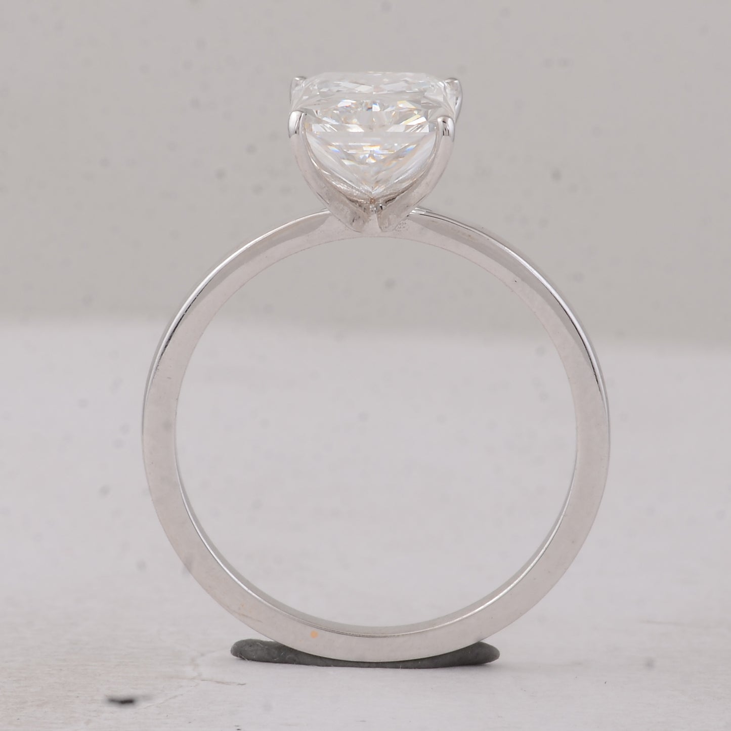 3.01 Carats Lab Grown Diamond 14K Gold Ring