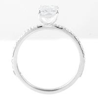 1.92 Carats Lab Grown Diamond 14K Gold Ring
