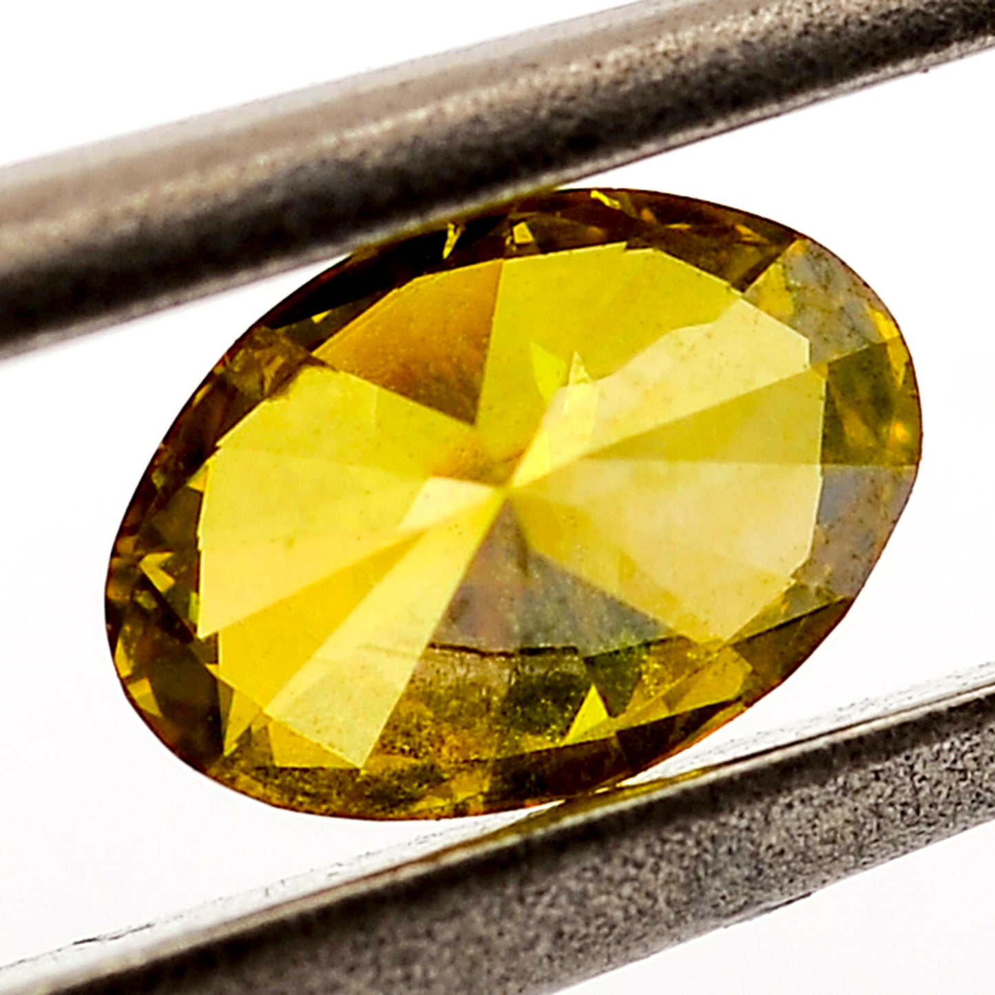 0.29 Yellow Diamond Oval Loose Diamond