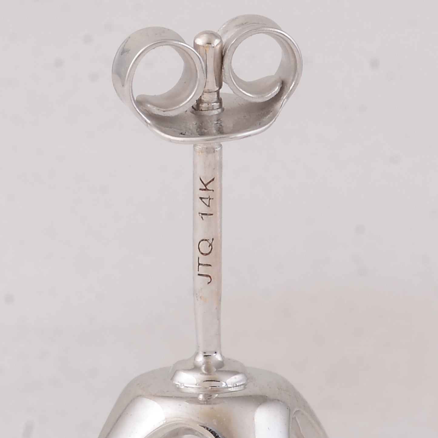 4.05 Carats Lab Grown Diamond 14K Gold Earrings
