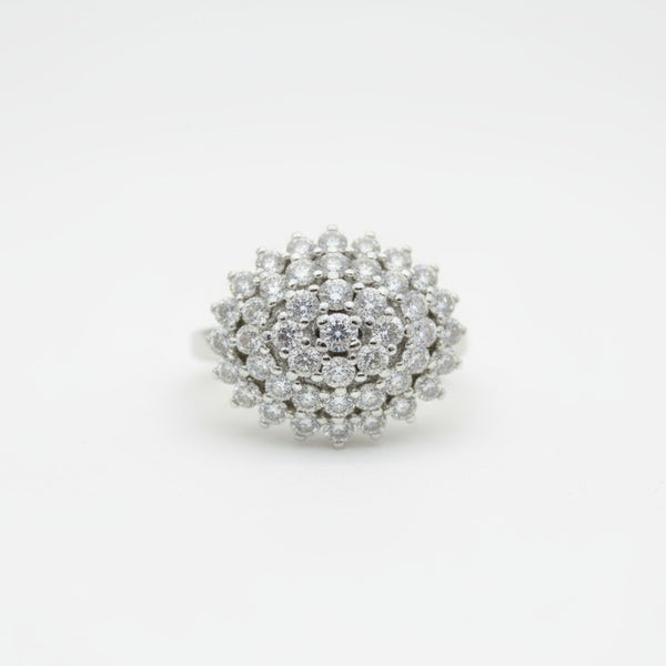 0.08 Ct Round Cubic Zirconia 925 Sterling Silver Ring