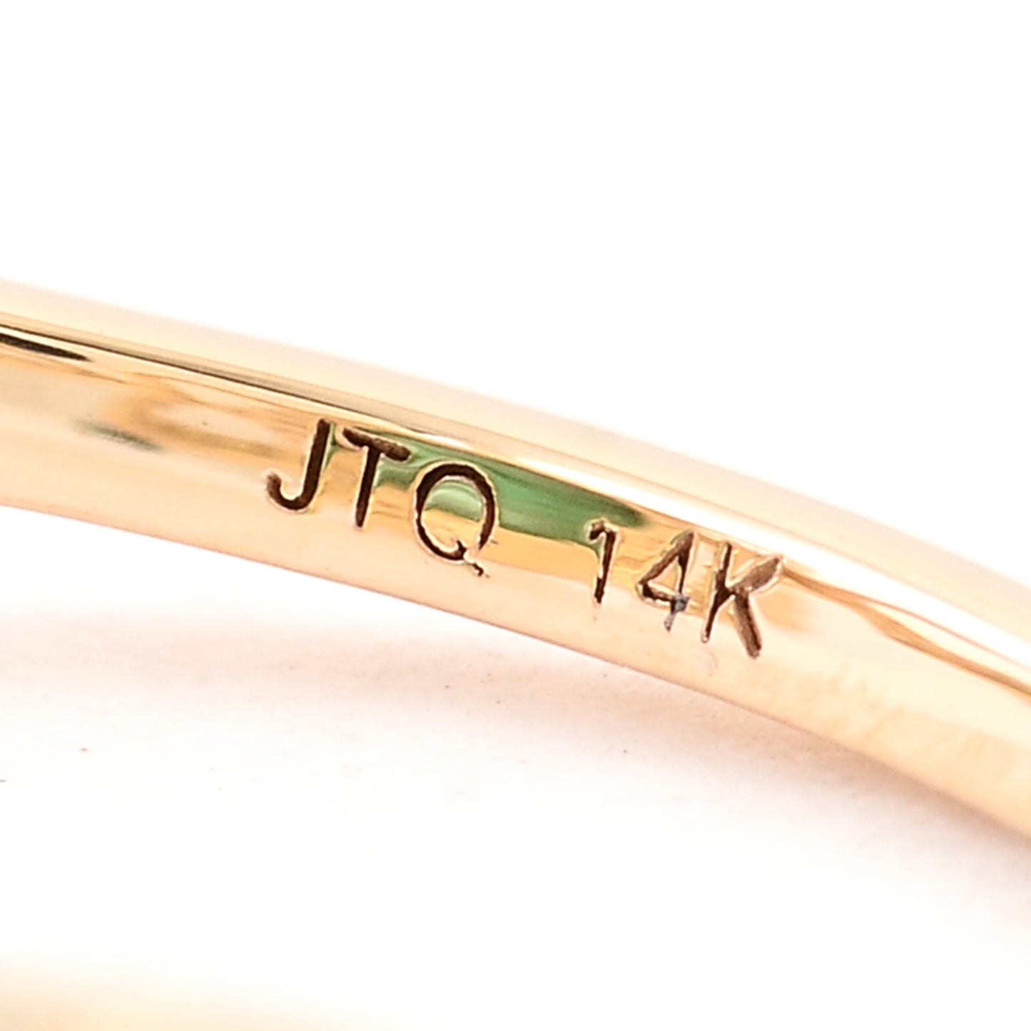 3.45 Ct Oval Cabochon Natural Beryl Emerald 14K Gold Ring