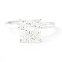 3.04 Carats Lab Grown Diamond 14K Gold Ring
