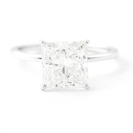 3.04 Carats Lab Grown Diamond 14K Gold Ring