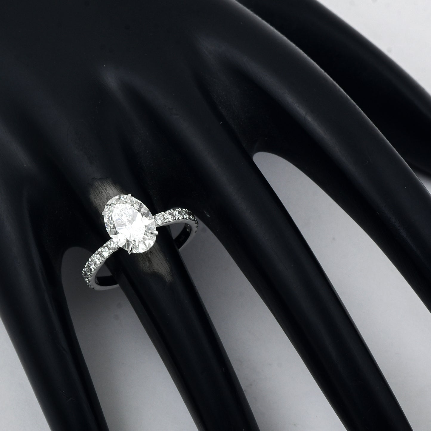 2.52 Carats Lab Grown Diamond 14K Gold Ring