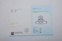 4.06 Carats Lab Grown Diamond 14K Gold Ring