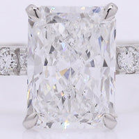 2.29 Carats Lab Grown Diamond 950 Platinum Ring