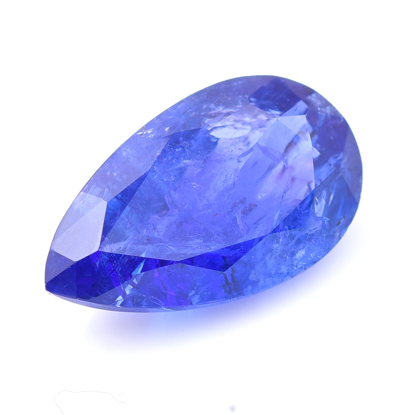 8.17 Natural Zoisite Tanzanite Pear Mixed Cut Gemstone