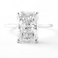 5.04 Carats Lab Grown Diamond 14K Gold Ring