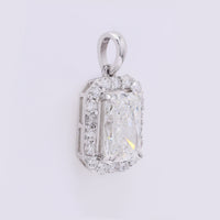 2.33 Carats Lab Grown Diamond 14K Gold Pendant