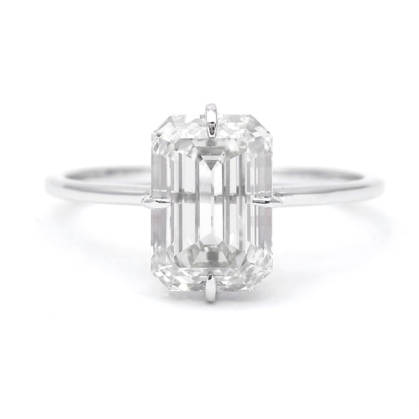 3.07 Carats Lab Grown Diamond 14K Gold Ring