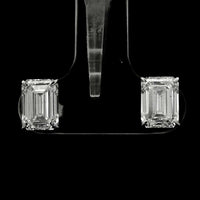 2.60 Carats Lab Grown Diamond 14K Gold Earrings