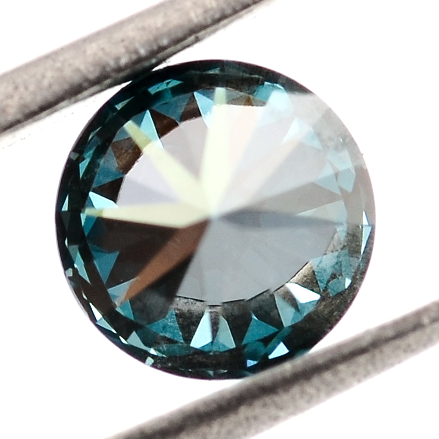 0.60 Blue Diamond Round Loose Gemstone