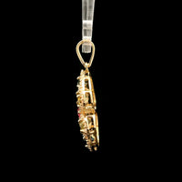 1.33 Ct Oval Tourmaline 14K Gold Pendant