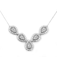 2.48 Carats Lab Grown Diamond 14K Gold Necklace