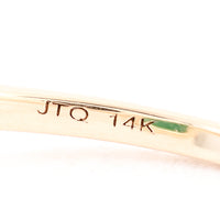 1.71 Ct Emerald Cut Natural Beryl Emerald 14K Gold Ring