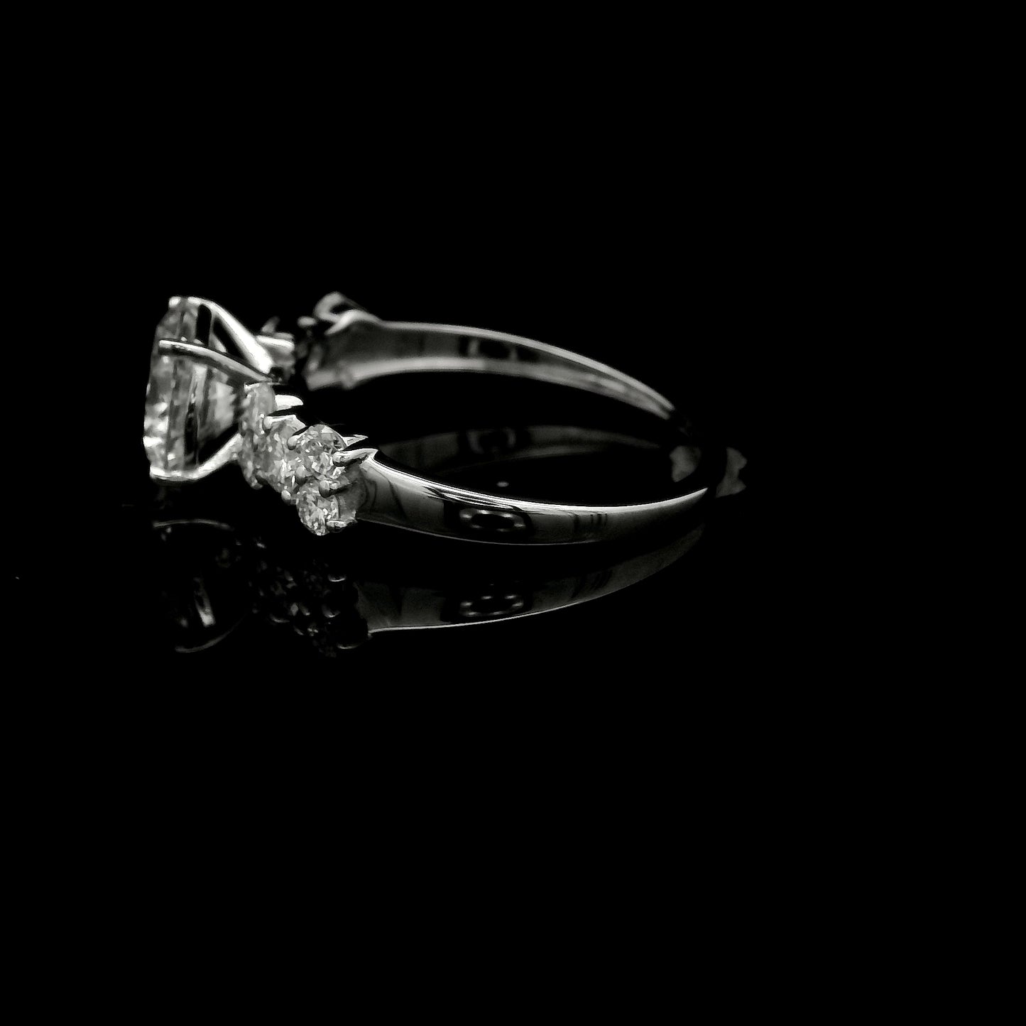 1.96 Ct Round Lab Grown Diamond 14K Gold Ring