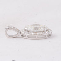 2.57 Carats Lab Grown Diamond 14K Gold Pendant