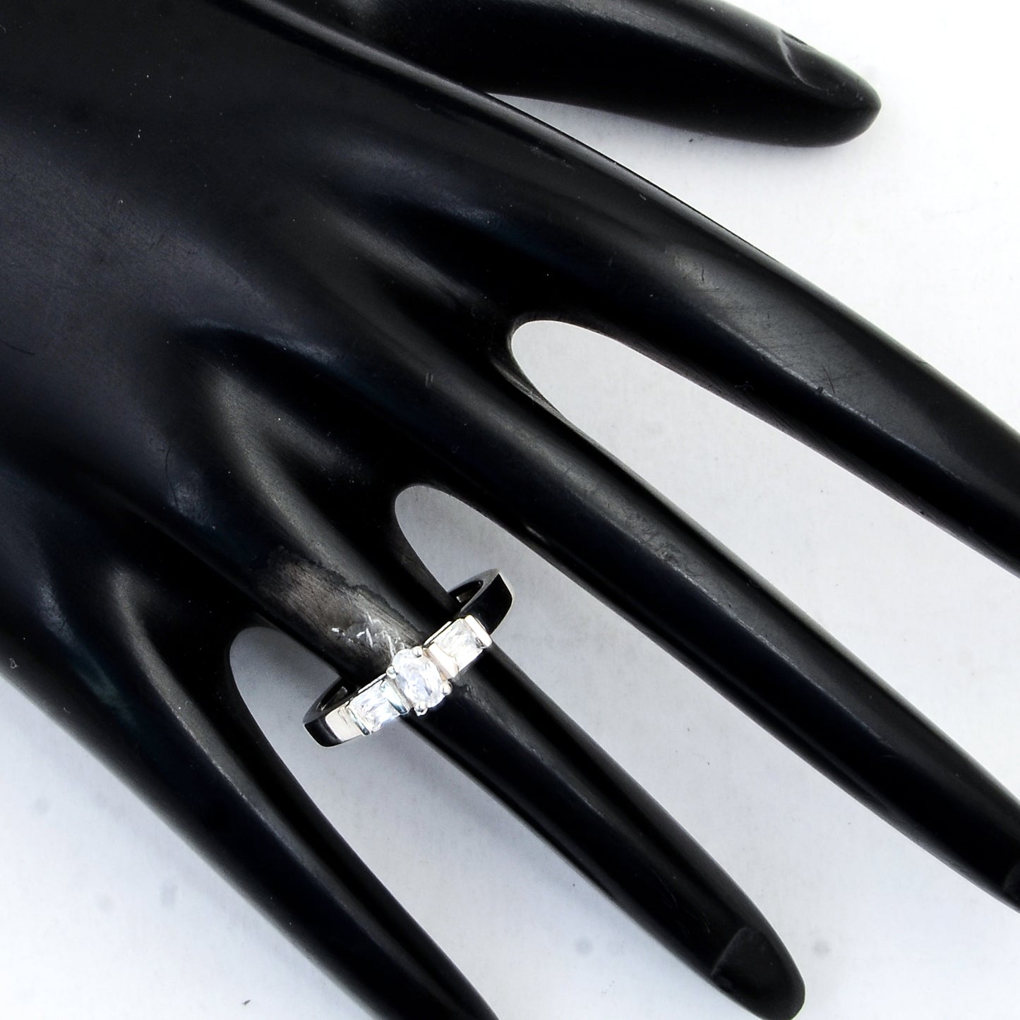 1.11 Ct Cubic Zirconia 925 Sterling Silver Ring