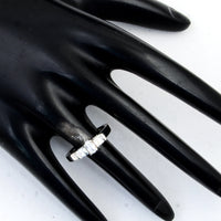 1.11 Ct Cubic Zirconia 925 Sterling Silver Ring