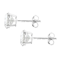 3.14 Carats Lab Grown Diamond 14K Gold Earrings