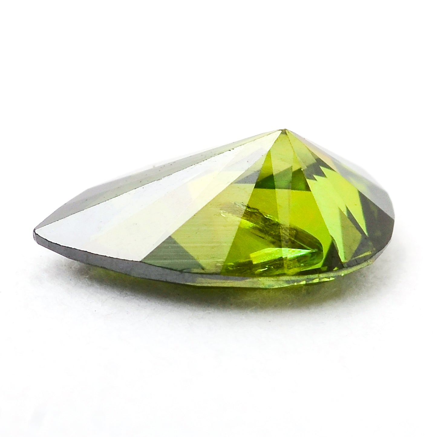0.47 Green Diamond Oval Loose Diamond