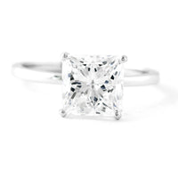 3.06 Carats Lab Grown Diamond 950 Platinum Ring