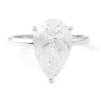 4.10 Carats Lab Grown Diamond 950 Platinum Ring