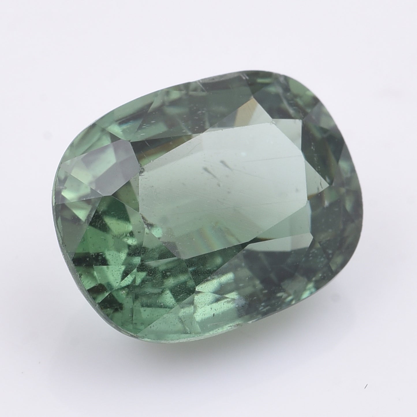 5.5 Natural Apatite Rectangular Cushion Mixed Cut Gemstone