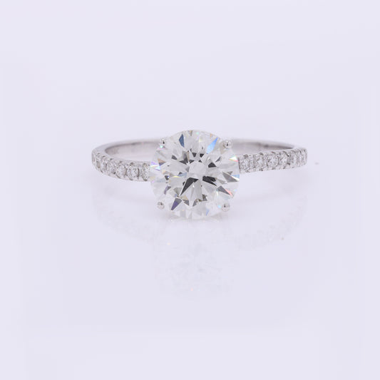 2.24 Carats Lab Grown Diamond 14K Gold Ring