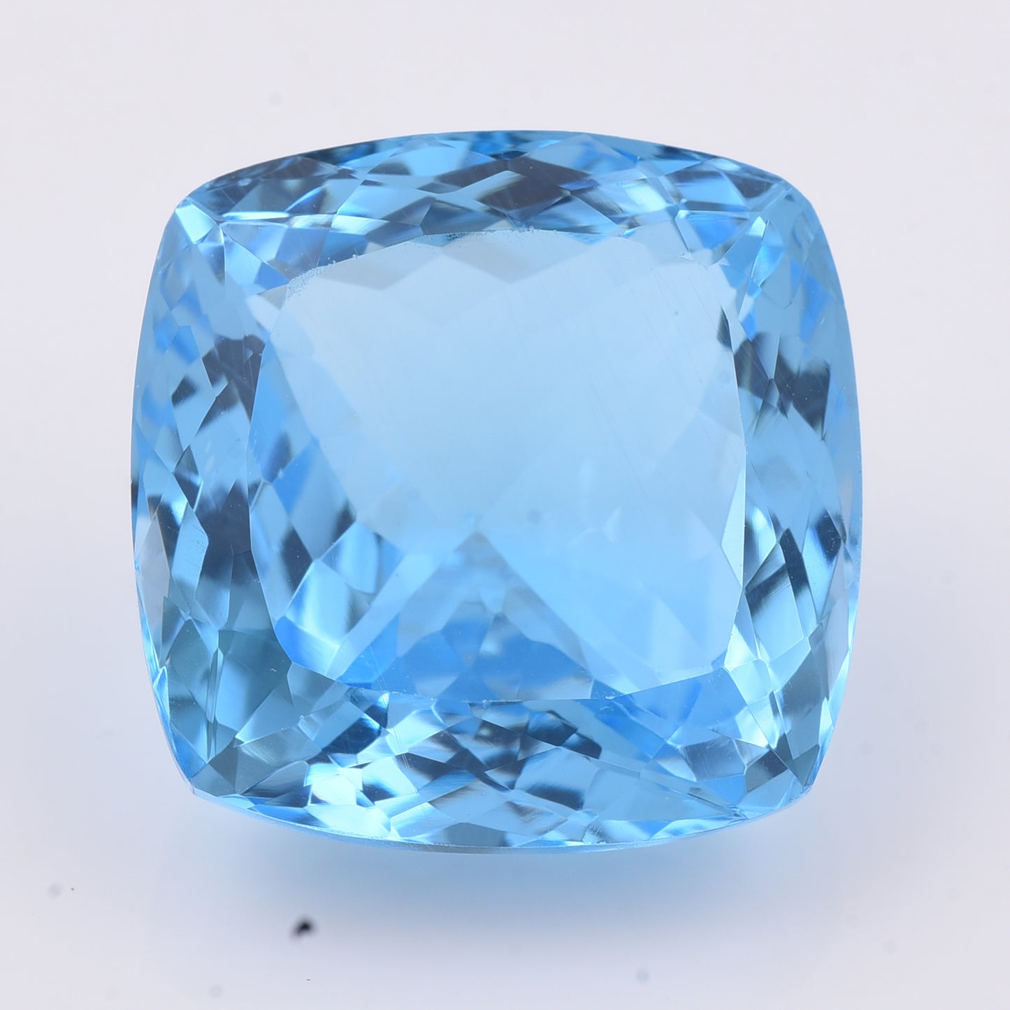 38.02 Natural Topaz Blue Topaz Cushion Mixed Cut Gemstone