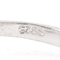 0.00 Ct Plain 925 Sterling Silver Ring