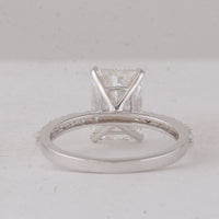 3.41 Carats Lab Grown Diamond 14K Gold Ring