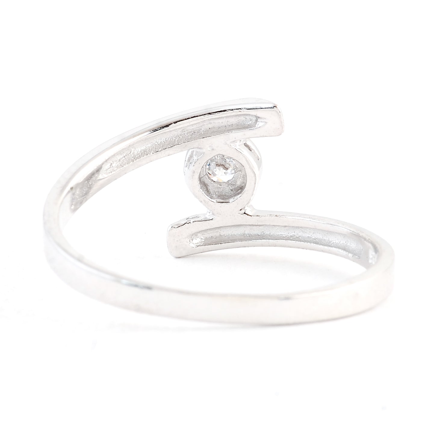 0.18 Ct Cubic Zirconia 925 Sterling Silver Ring