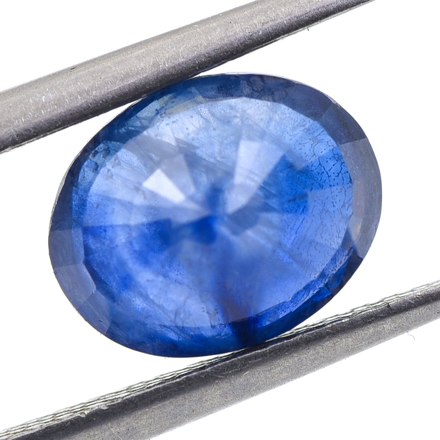 3.14 Natural Corundum Sapphire Oval Mixed Cut Gemstone