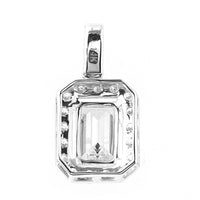 2.46 Carats Lab Grown Diamond 14K Gold Pendant