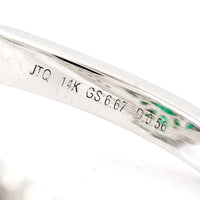 6.47 Ct Cushion Mixed Cut Natural Beryl Emerald 14K Gold Ring