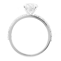 2.44 Carats Lab Grown Diamond 14K Gold Ring