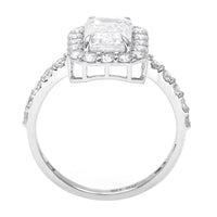 2.98 Carats Lab Grown Diamond 14K Gold Ring