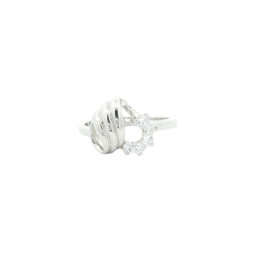 0.85 Ct Cubic Zirconia 925 Sterling Silver Ring