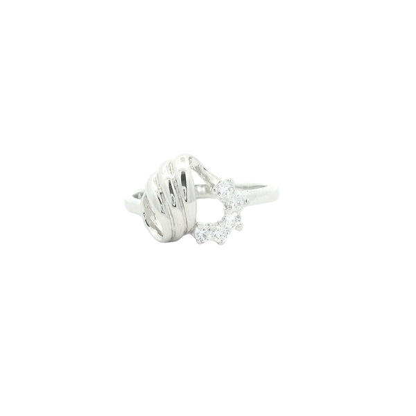 0.85 Ct Cubic Zirconia 925 Sterling Silver Ring