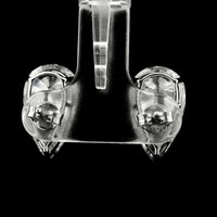 9.58 Carats Lab Grown Diamond 14K Gold Earrings