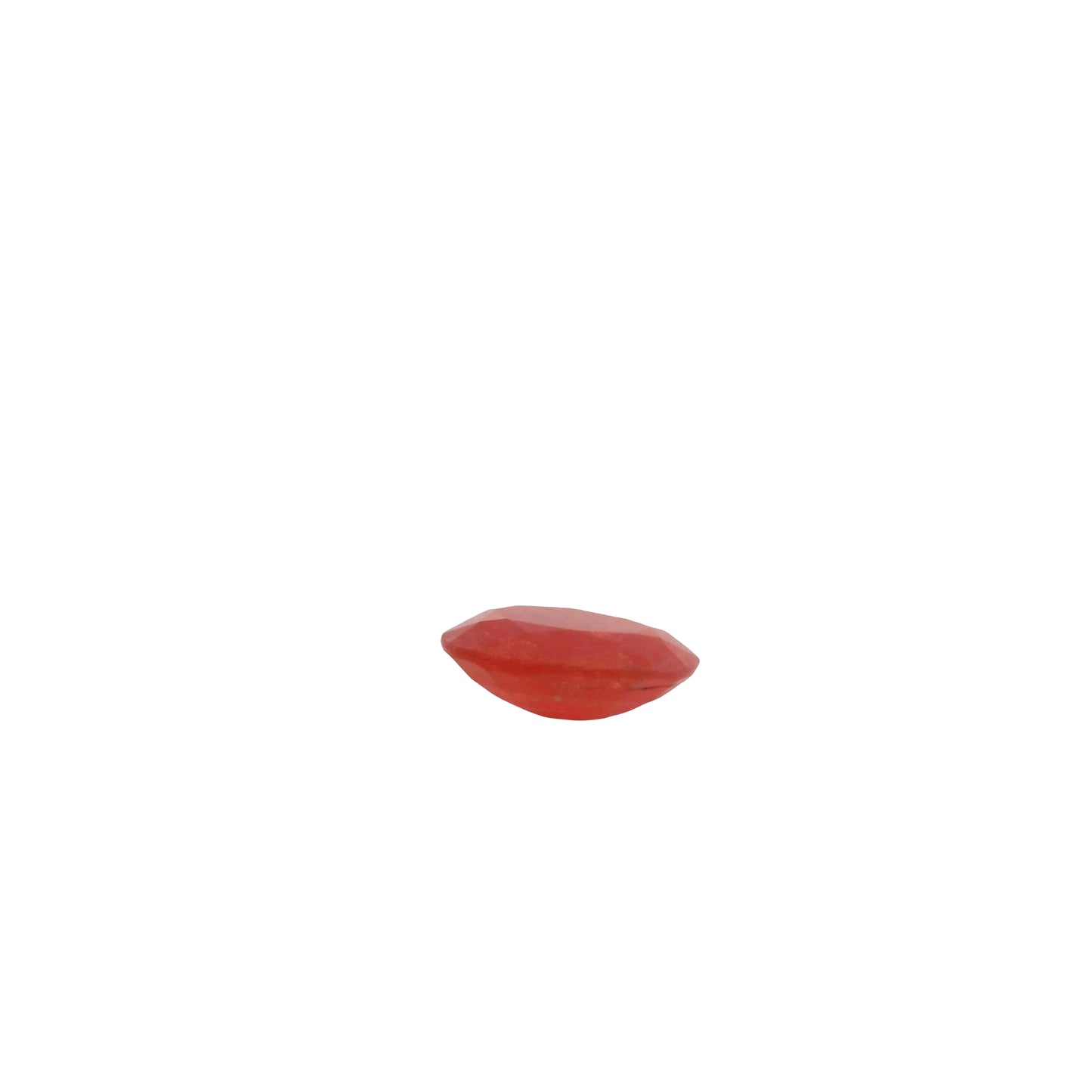 2.76 Orange Sapphire Oval Gemstone