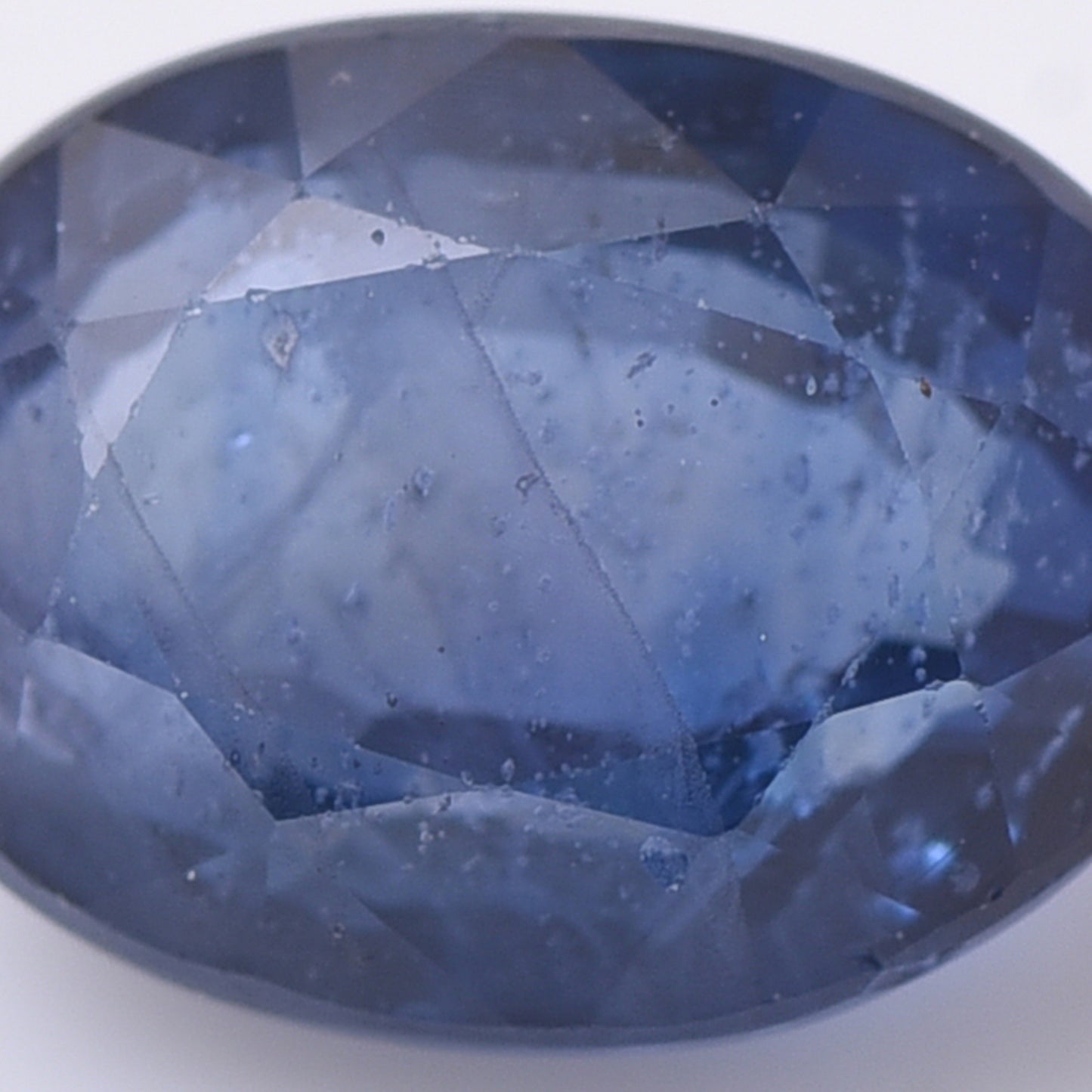 2.22 Natural Corundum Sapphire Oval Mixed Cut Gemstone
