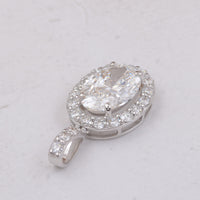 2.48 Carats Lab Grown Diamond 14K Gold Pendant