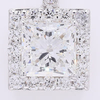 2.38 Carats Lab Grown Diamond 14K Gold Pendant