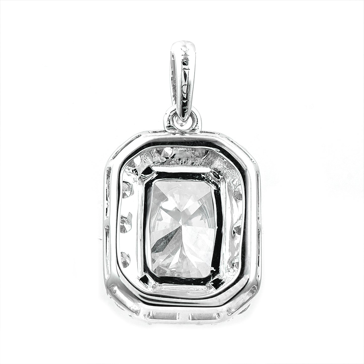 2.43 Carats Lab Grown Diamond 14K Gold Pendant