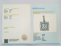 2.56 Carats Lab Grown Diamond 14K Gold Pendant